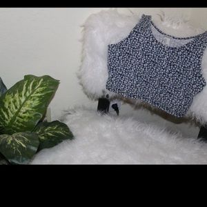 COPY - Cropped Floral Tank